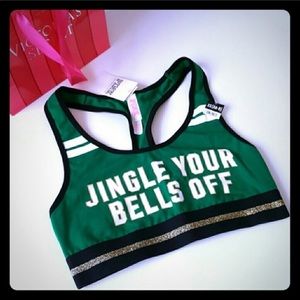 Victories secret holiday sports bra